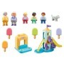 PLAYMOBIL - 1.2.3 CASTEL DE AVENTURA CU STAND DE INGHETATA Playmobil - 6